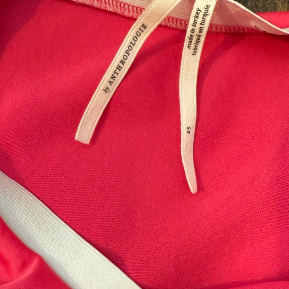 Anthropologie Hot Pink Asymmetrical Skirt - Picture 6 of 8